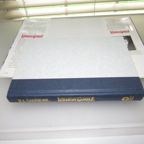 Mythic Fantasy Hardcover • R.A. Salvatore “Luthien’s Gamble” (Crimson Shadow) - Picture 5 of 7